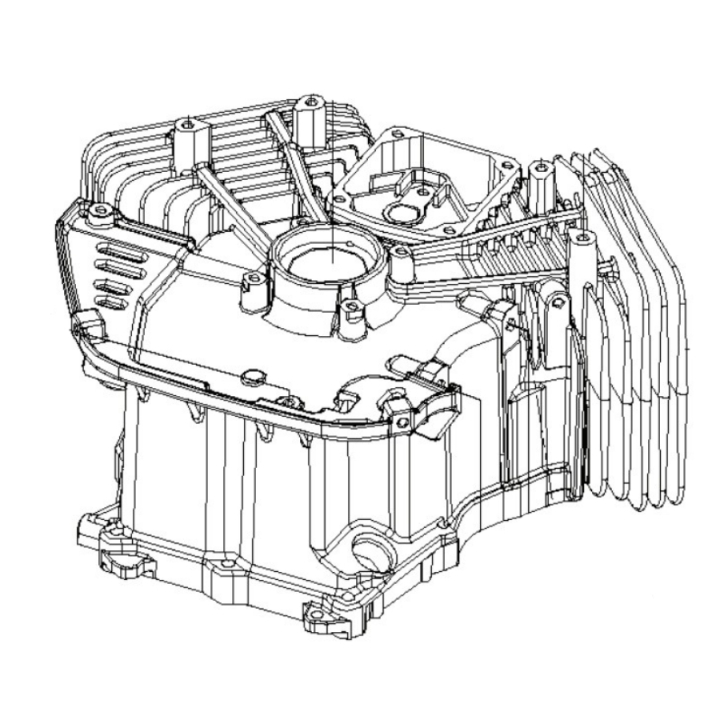 Crankcase i gruppen hos Motorsågsbutiken (5311471-21)