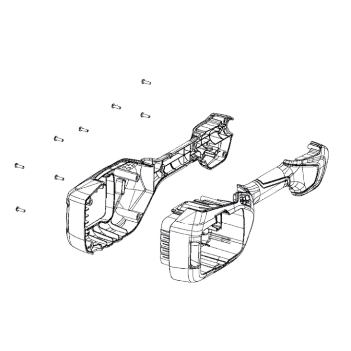 Housing Kit i gruppen Reservdelar Röjsågar / Röjsågar Husqvarna 100-serie / Reservdelar Husqvarna 110iL hos Motorsågsbutiken (5311472-95)