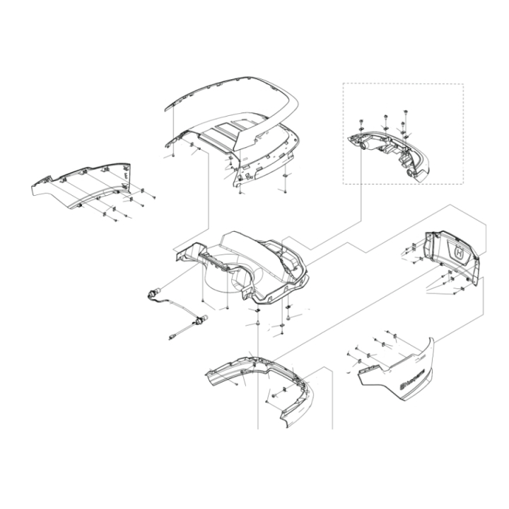 Cover Assy i gruppen hos Motorsågsbutiken (5311481-98)