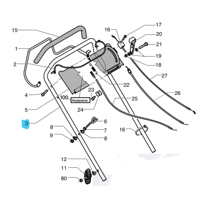 Handtag i gruppen  hos Motorsågsbutiken (5312107-70)