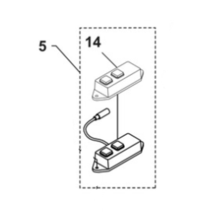 CONTROL BOARD CL400I i gruppen Övriga Reservdelar / Övrigt / Reservdelar Husqvarna CL400i hos Motorsågsbutiken (5314202-01)