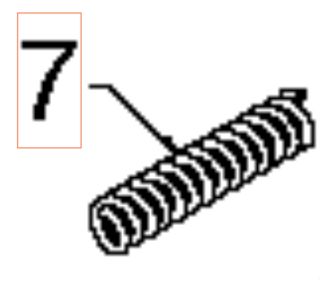 Fjäder i gruppen Övriga Reservdelar / Reservdelar Husqvarna Snöslungor / Reservdelar Husqvarna ST324P hos Motorsågsbutiken (5321921-95)