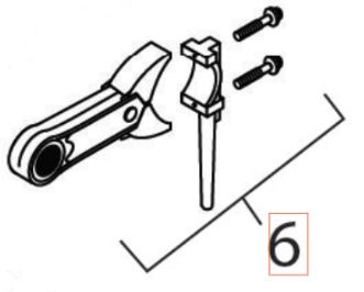 Connecting Rod Service Kit i gruppen Övriga Reservdelar / Reservdelar Husqvarna Snöslungor / Reservdelar Husqvarna ST121E hos Motorsågsbutiken (5324205-83)