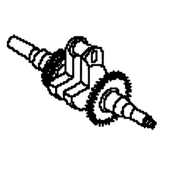 Vevaxel i gruppen Övriga Reservdelar / Reservdelar Husqvarna Snöslungor / Reservdelar Husqvarna ST111 hos Motorsågsbutiken (5324380-09)