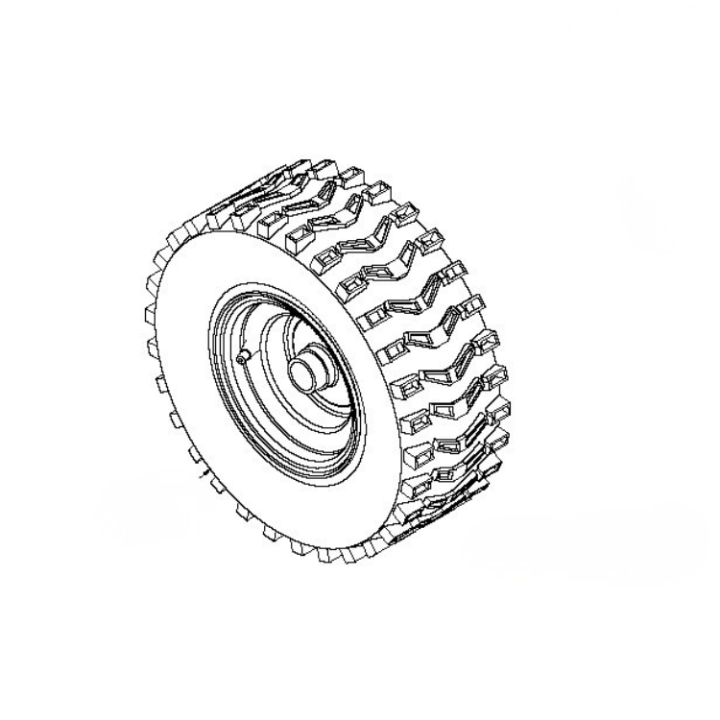 Hjul 16 X 4,80 i gruppen Övriga Reservdelar / Reservdelar Partner Snöslungor / Reservdelar Partner PSB300 hos Motorsågsbutiken (5324394-09)