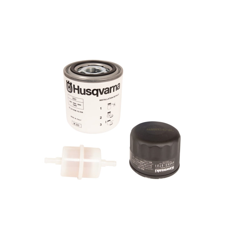 Maintenance kit with engine oil filter, fuel filter, hydraulic oil filter - first 50h i gruppen  hos Motorsågsbutiken (5349760-02)