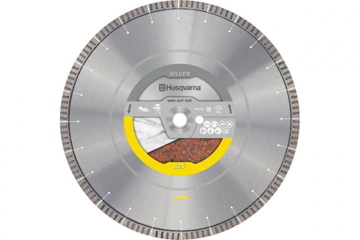Husqvarna VARI-CUT S25 400mm i gruppen Anläggning / Husqvarna Kapmaskiner / Klingor till motorkap hos Motorsågsbutiken (5353140-30)