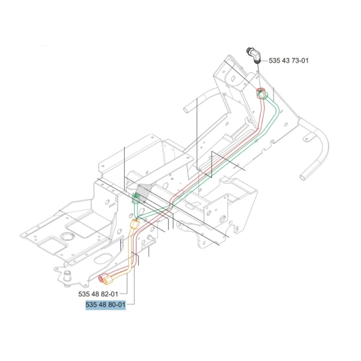 Rör i gruppen  hos Motorsågsbutiken (5354880-01)