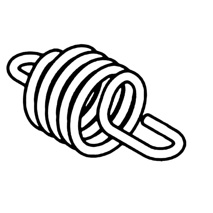 Spring Anti-Vibration i gruppen Övriga Reservdelar / Reservdelar Husqvarna Häcksaxar / Reservdelar Husqvarna 522iHDR60 hos Motorsågsbutiken (5360495-01)