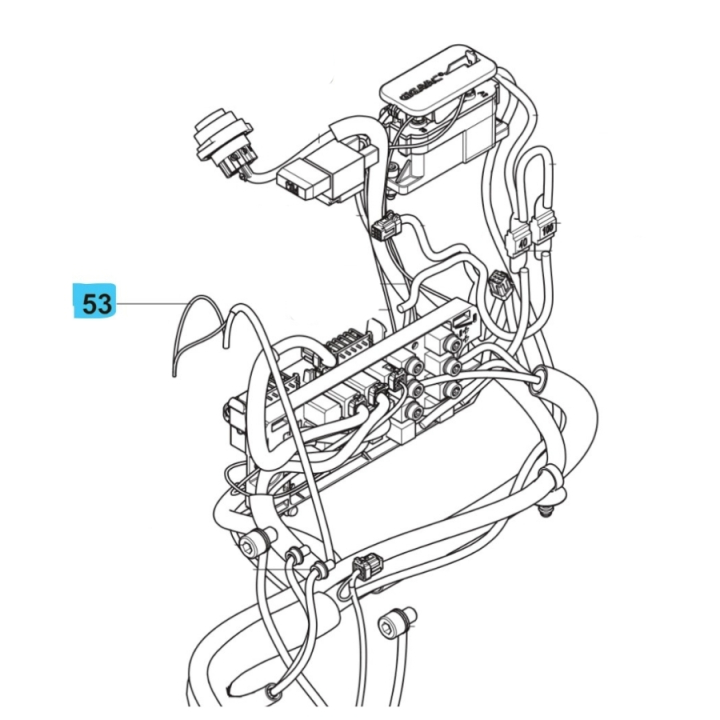 Wiring Assy External Can Conne i gruppen hos Motorsågsbutiken (5361052-01)