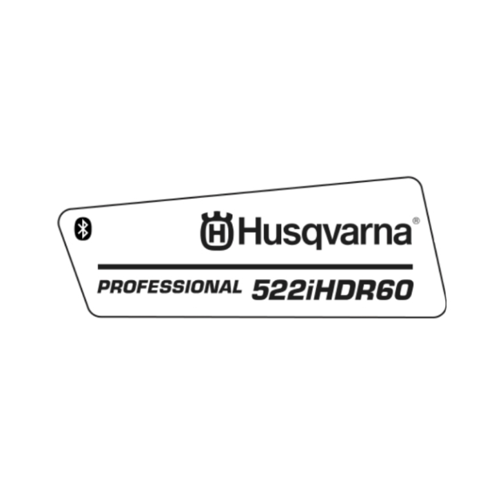 DECAL PRODUCT RIGHT 522IHDR60 i gruppen Övriga Reservdelar / Reservdelar Husqvarna Häcksaxar / Reservdelar Husqvarna 522iHDR60 hos Motorsågsbutiken (5362914-03)