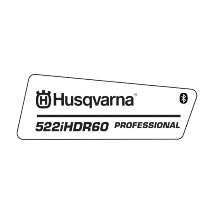 DECAL PRODUCT RIGHT 522IHDR60 i gruppen Övriga Reservdelar / Reservdelar Husqvarna Häcksaxar / Reservdelar Husqvarna 522iHDR60 hos Motorsågsbutiken (5362914-06)