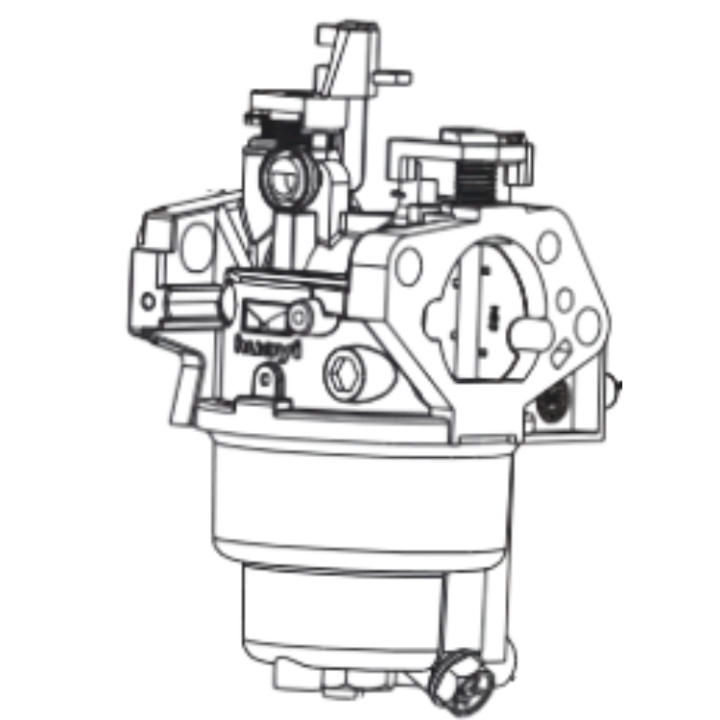 CARBURETTOR CARBURETTOR HS 452 i gruppen  hos Motorsågsbutiken (5365639-01)