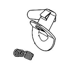 Spark Plug Cap Kit Spare Part i gruppen Reservdelar Motorsågar / Husqvarna Motorsågar 500-serie / Reservdelar Husqvarna 540 XP Mark III hos Motorsågsbutiken (5366605-01)