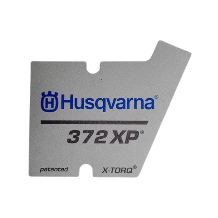 Dekal i gruppen Reservdelar Motorsågar / Husqvarna Motorsågar 300-serie / Reservdelar Husqvarna 372XP hos Motorsågsbutiken (5372302-12)