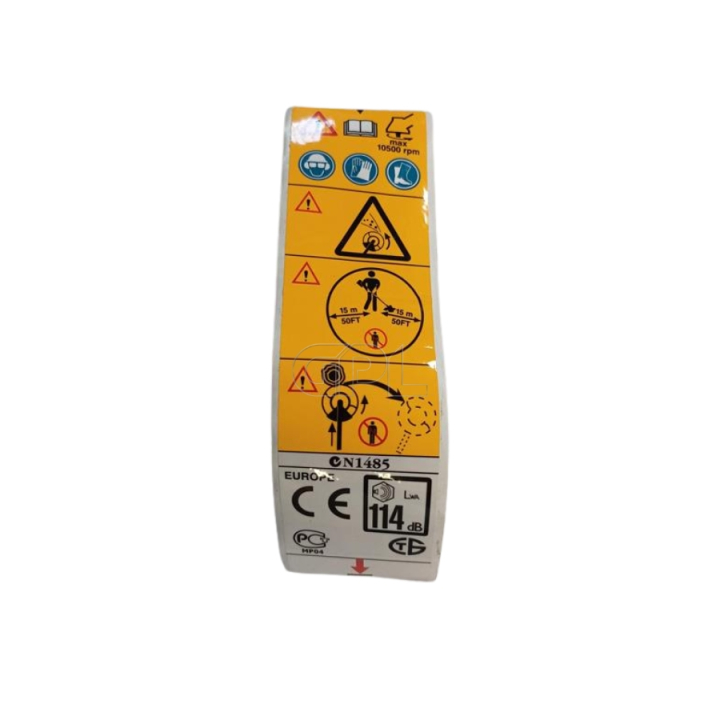 Dekal 5372947-06 i gruppen Reservdelar Röjsågar / Reservdelar Jonsered Röjsågar / Reservdelar Jonsered RS52 hos Motorsågsbutiken (5372947-06)