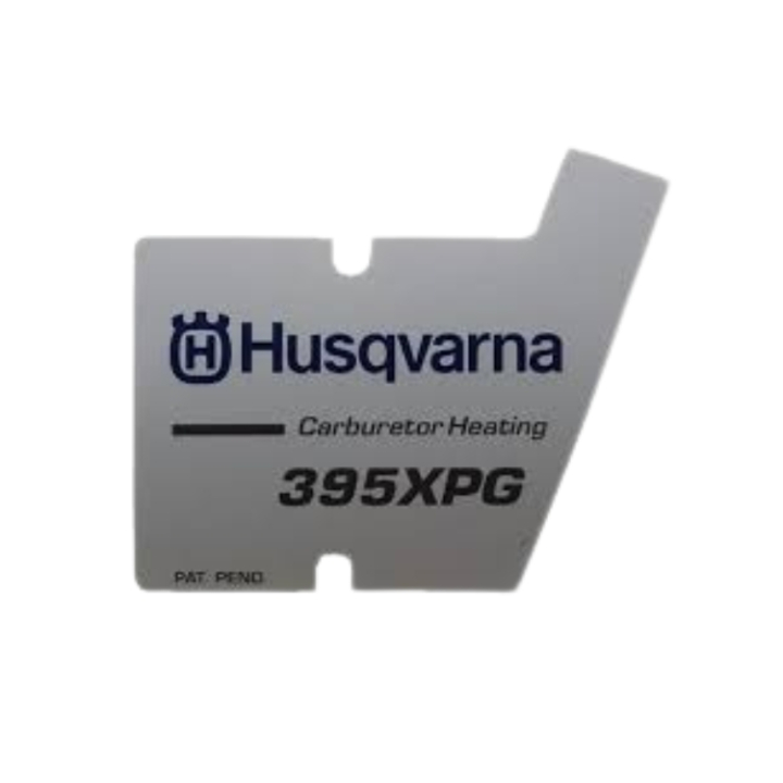 Dekal i gruppen Reservdelar Motorsågar / Husqvarna Motorsågar 300-serie / Reservdelar Husqvarna 395 hos Motorsågsbutiken (5373267-02)