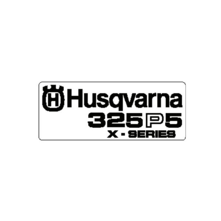 Dekal Cyl,Kåpa i gruppen Reservdelar Motorsågar / Husqvarna Motorsågar 300-serie / Reservdelar Husqvarna 323P4 hos Motorsågsbutiken (5373533-28)