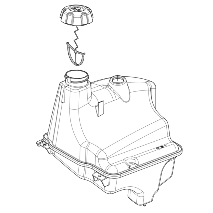FUEL TANK KIT R400 i gruppen  hos Motorsågsbutiken (5374825-01)