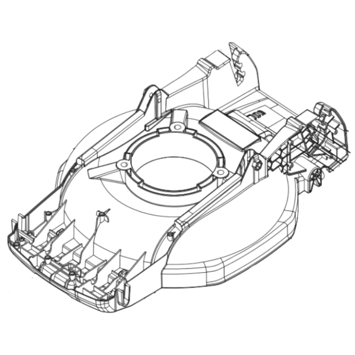 CHASSIS LB 144I i gruppen  hos Motorsågsbutiken (5375695-01)