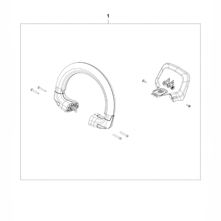 HANDLE ASSY HANDLE ASSY i gruppen Övriga Reservdelar / Reservdelar Husqvarna Häcksaxar / Reservdelar Husqvarna Aspire H50-P4A hos Motorsågsbutiken (5376229-01)