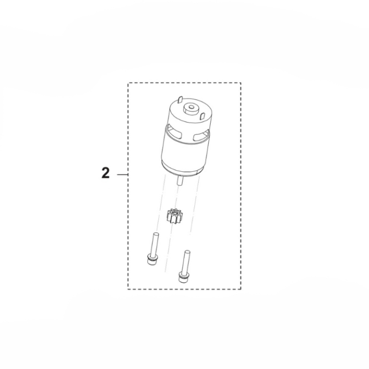 MOTOR MOTOR i gruppen Övriga Reservdelar / Reservdelar Husqvarna Häcksaxar / Reservdelar Husqvarna Aspire H50-P4A hos Motorsågsbutiken (5376233-01)