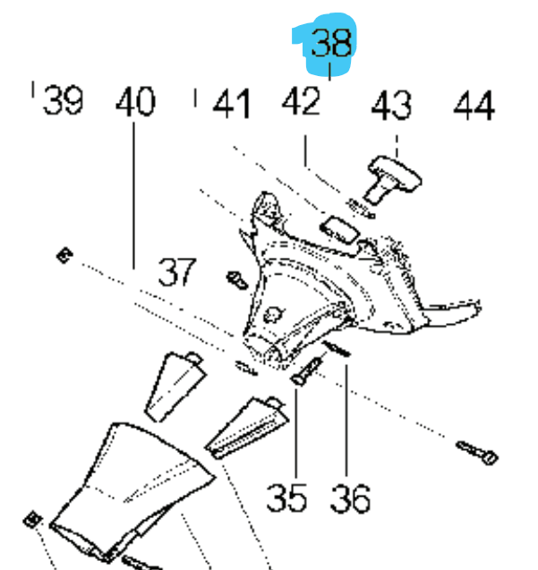 Hus i gruppen Reservdelar Röjsågar / Reservdelar Partner Röjsågar / Reservdelar Partner BA497BT hos Motorsågsbutiken (5382426-26)