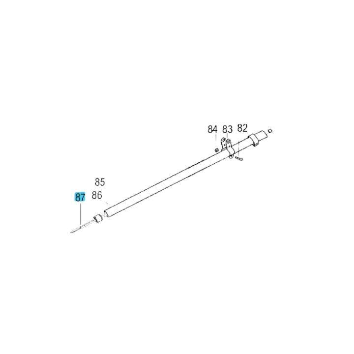 Drivaxel i gruppen Reservdelar Röjsågar / Reservdelar Partner Röjsågar / Reservdelar Partner BA300EX hos Motorsågsbutiken (5382431-78)
