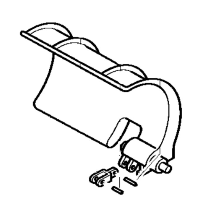 Kastskydd i gruppen Reservdelar Motorsågar / Diverse / Kastskydd hos Motorsågsbutiken (5382477-17)