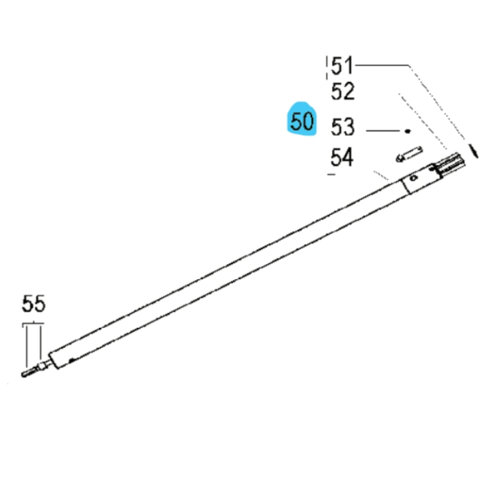 Riggrör i gruppen Reservdelar Röjsågar / Reservdelar Partner Röjsågar / Reservdelar Partner BA300EX hos Motorsågsbutiken (5382497-21)