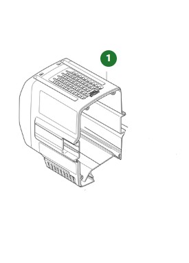 Hus Husqvarna B330X i gruppen Övriga Reservdelar / Reservdelar Husqvarna BLi Batterier & Laddare / Reservdelar Husqvarna B330X hos Motorsågsbutiken (5386543-01)