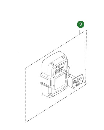 Lock Husqvarna B330X i gruppen Övriga Reservdelar / Reservdelar Husqvarna BLi Batterier & Laddare / Reservdelar Husqvarna B330X hos Motorsågsbutiken (5386546-01)