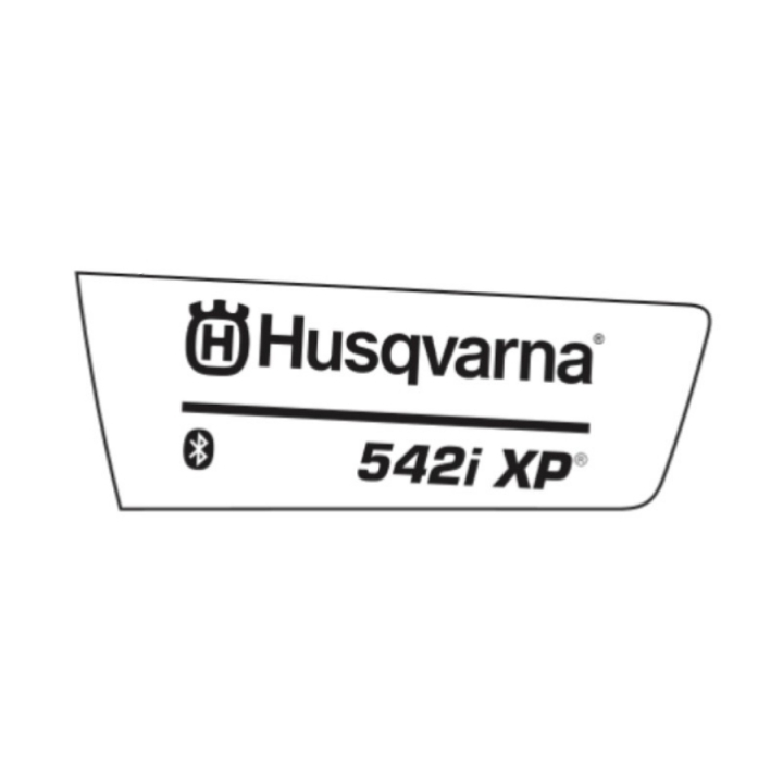 Dekal 542Ixp Bt i gruppen Reservdelar Motorsågar / Husqvarna Motorsågar 500-serie / Reservdelar Husqvarna 542i XP hos Motorsågsbutiken (5388372-01)