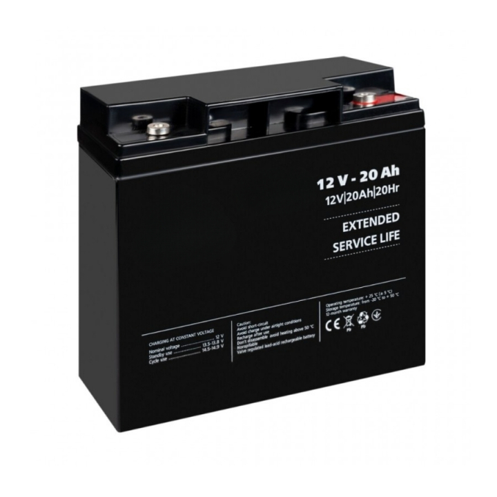 Batteri 12V 270Ca 20Ah i gruppen  hos Motorsågsbutiken (5389921-01)