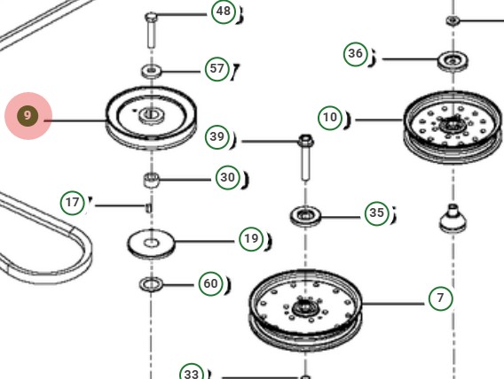 REMHJUL i gruppen  hos Motorsågsbutiken (5391125-07)