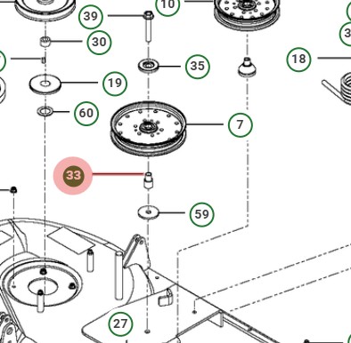 Spacer - Idler i gruppen  hos Motorsågsbutiken (5391145-82)