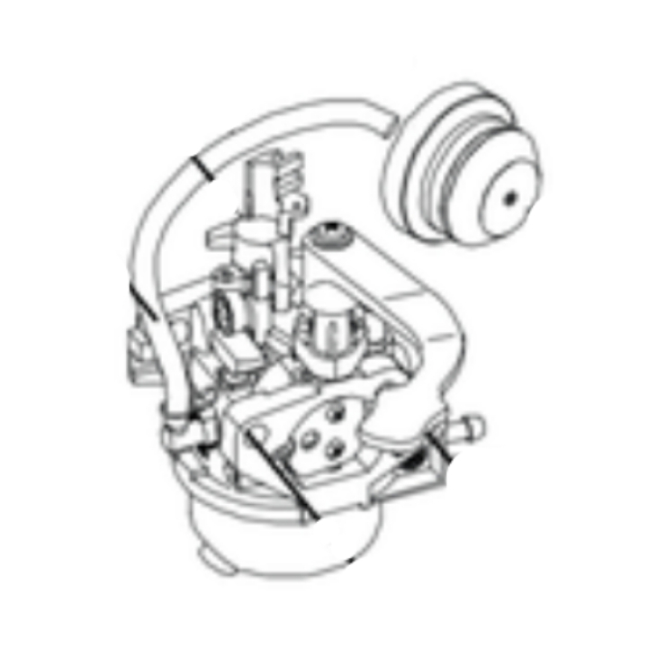 Carburettor i gruppen hos Motorsågsbutiken (5401761-01)
