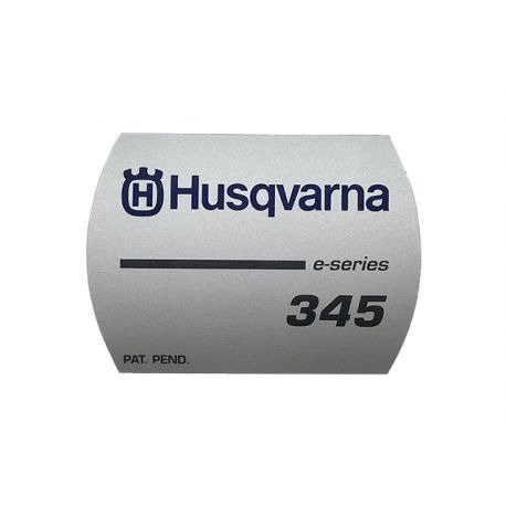Dekal 345E 5440167-02 i gruppen Reservdelar Motorsågar / Husqvarna Motorsågar 300-serie / Reservdelar Husqvarna 350 hos Motorsågsbutiken (5440167-02)