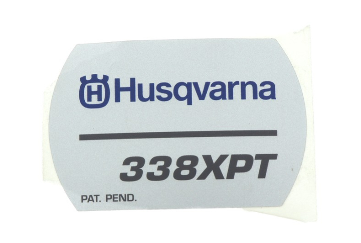 DEKAL 338 XPT i gruppen Reservdelar Motorsågar / Husqvarna Motorsågar 300-serie / Reservdelar Husqvarna 338XPT hos Motorsågsbutiken (5441165-03)