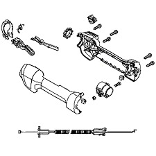 Gasreglage Komplett i gruppen Reservdelar Röjsågar / Röjsågar Husqvarna 500-serie / Reservdelar Husqvarna 535LST hos Motorsågsbutiken (5441436-08)