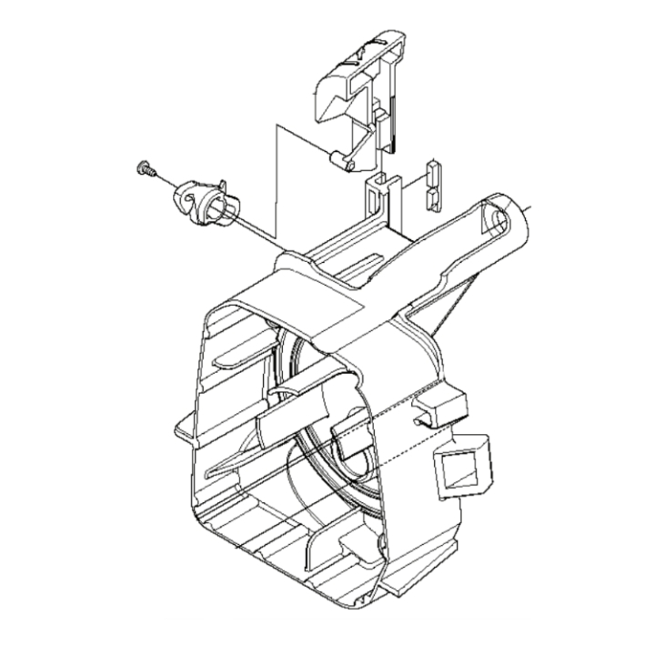 Filterhållare Kpl i gruppen Reservdelar Röjsågar / Röjsågar Husqvarna 200-serie / Reservdelar Husqvarna 241RJ hos Motorsågsbutiken (5442271-01)