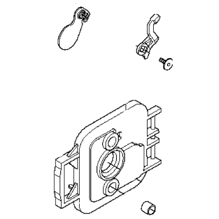 Filterhållare i gruppen Övriga Reservdelar / Reservdelar Jonsered Häcksaxar / Reservdelar Jonsered HT2230T hos Motorsågsbutiken (5442936-01)