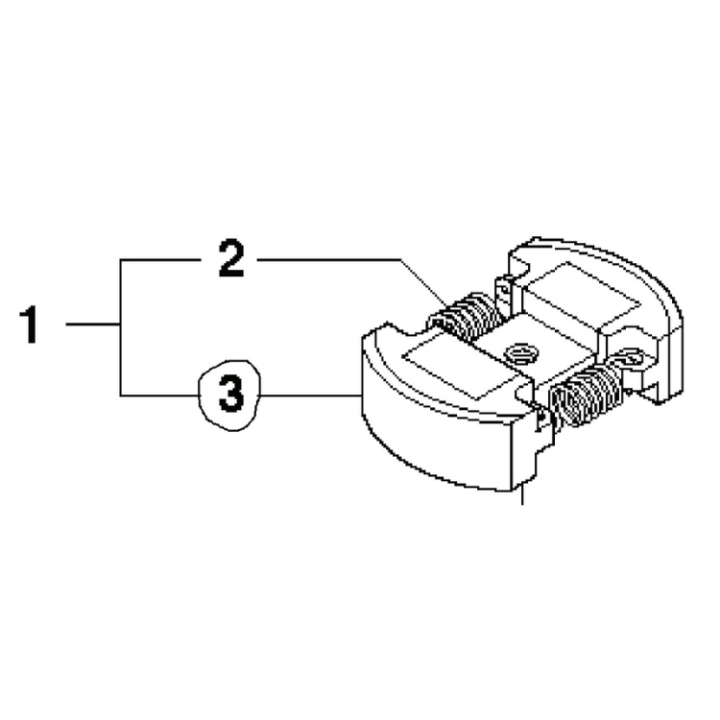 Kopplingsback i gruppen Övriga Reservdelar / Reservdelar Jonsered Häcksaxar / Reservdelar Jonsered HT2230T hos Motorsågsbutiken (5443035-01)