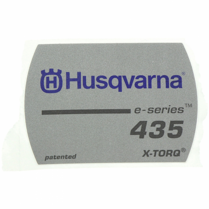 Dekal i gruppen Reservdelar Motorsågar / Husqvarna Motorsågar 400-serie / Reservdelar Husqvarna 435/E hos Motorsågsbutiken (5444636-02)