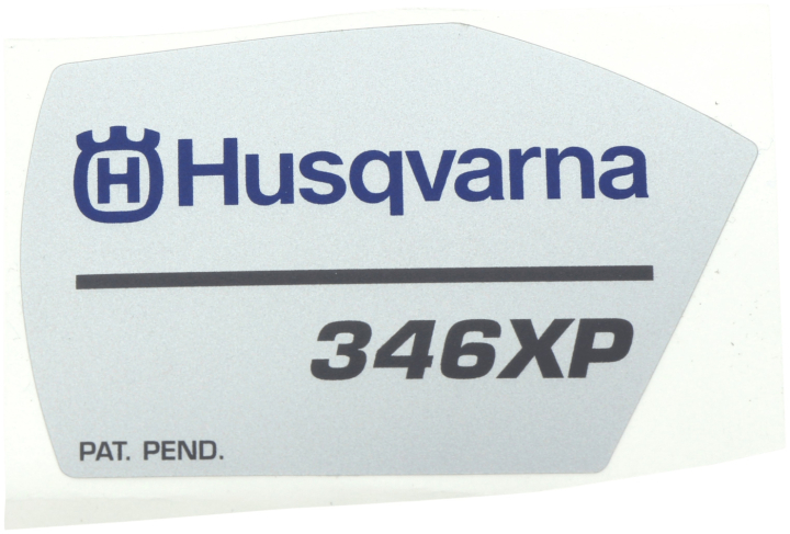 Dekal 5449736-01 i gruppen Reservdelar Motorsågar / Husqvarna Motorsågar 300-serie / Reservdelar Husqvarna 346XP hos Motorsågsbutiken (5449736-01)