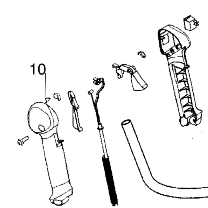 Fjäder i gruppen Reservdelar Röjsågar / Reservdelar Partner Röjsågar / Reservdelar Partner B250B GT hos Motorsågsbutiken (5451652-01)