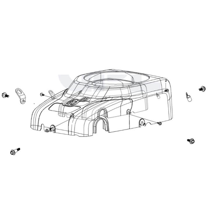 Fan Cover i gruppen  hos Motorsågsbutiken (5460295-01)