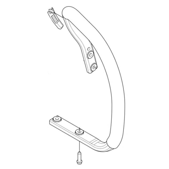 FRONT HANDLE ASSY 550IXPG i gruppen Reservdelar Motorsågar / Husqvarna Motorsågar 500-serie / Reservdelar Husqvarna 550i XPG hos Motorsågsbutiken (5460597-02)