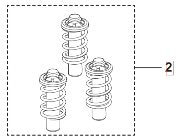 Pump Piston Kit i gruppen Övriga Reservdelar / Reservdelar Husqvarna Högtryckstvättar / Reservdelar Husqvarna PW130 hos Motorsågsbutiken (5460912-01)