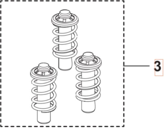 Pump Piston Kit i gruppen Övriga Reservdelar / Reservdelar Husqvarna Högtryckstvättar / Reservdelar Husqvarna PW240 hos Motorsågsbutiken (5460932-01)